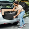 thumbnail image 5 of Moving Bags, Packing Bags Heavy Duty with Backpack Straps, Sturdy Handles and Zippers, Black (Pack of 8), 5 of 7