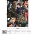 thumbnail image 2 of Callum Turner Blanket Super Soft Throw Blanket Silky Flannel Lightweight for Sofa, Bed Blanket All Season Use 30""*40""（76 * 100cm）, Style, 2 of 6