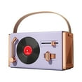 thumbnail image 1 of Haut-parleur Stéréo Portable Rétro Bluetooth avec Son à 360°, Sortie 5 W, Batterie 1200 mAh, Prise en Charge Carte AUX/FM/USB/TF, 5,51 Po x 3,14 Po x 2,75 Po, 1 of 9