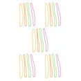 thumbnail image 2 of Jumpingount 4 piezas collar de disfraces estilo bohemio pulseras de cuentas colorido aro cadena de mano tobillera joyería fiesta collar de boda Type2 NO2, 2 of 6