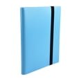 thumbnail image 3 of QccHieUs Cards Binder Sports Cards Binder 160 Cards with Elastic Strap Side Loading Cards Blue, 3 of 9