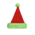 thumbnail image 2 of NWOKYZGH 1Pc Christmas Elf Santa Hat Adults Red and Green Santa Hats Thicken Plush Funny Christmas Hats for Xmas New Year Festive Holiday Party Supplies, 2 of 6