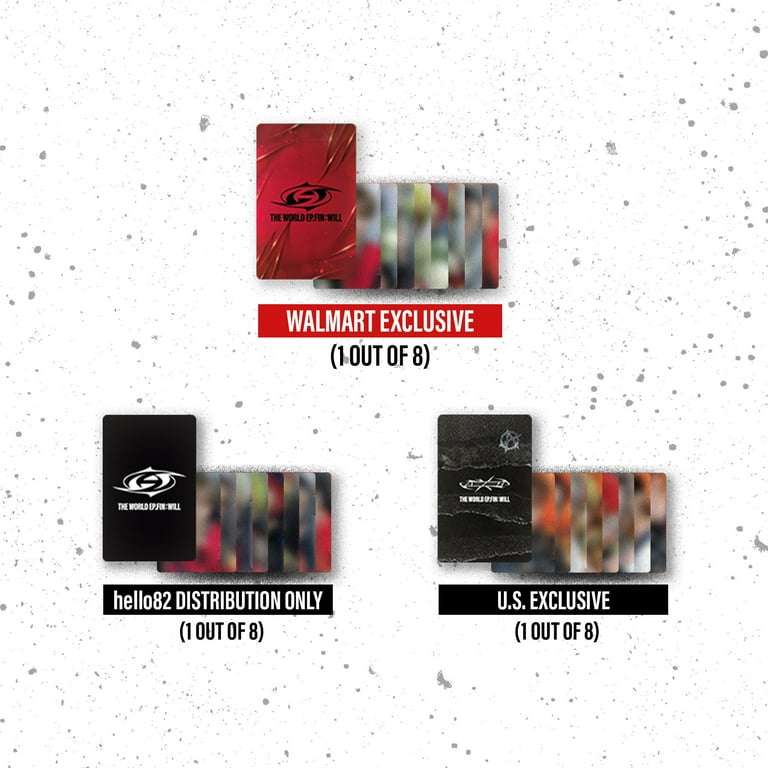 ATEEZ SAN GOLDEN HOUR PHOTOCARD WALMART EXCLUSIVE US SELLER