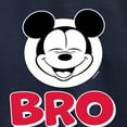 thumbnail image 3 of Sibling Tee - Mickey Bro - Youth Crewneck Fleece Sweatshirt, 3 of 5