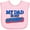 AD-Pink, variant on Inktastic My Dad is My Superhero Boys or Girls Baby Bib