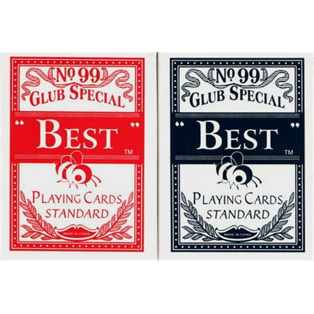JP Commerce BESTCARDS Pair of Best Playing Cards (Best Playing Cards 2019)