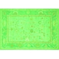 thumbnail image 1 of Ahgly Company Indoor Rectangle Oriental Green Traditional Area Rugs, 7' x 9', 1 of 1