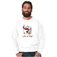 thumbnail image 3 of Steamy Boiling Crab Cooking Novelty Sweatshirt for Men or Women Brisco Brands L, 3 of 6