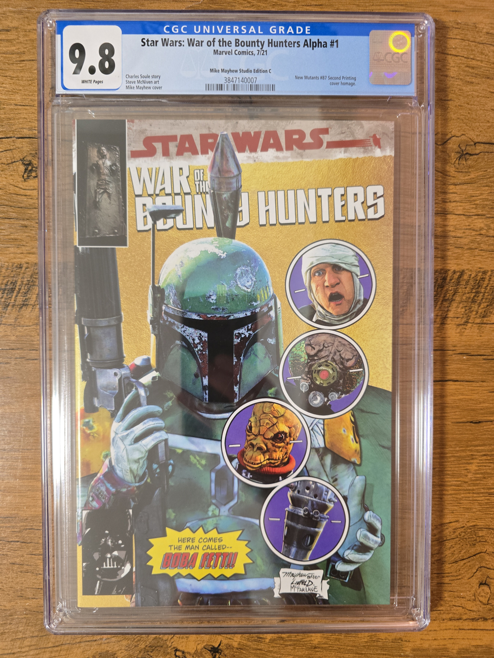 Cover of Star Wars: War of the Bounty Hunters Alpha #1