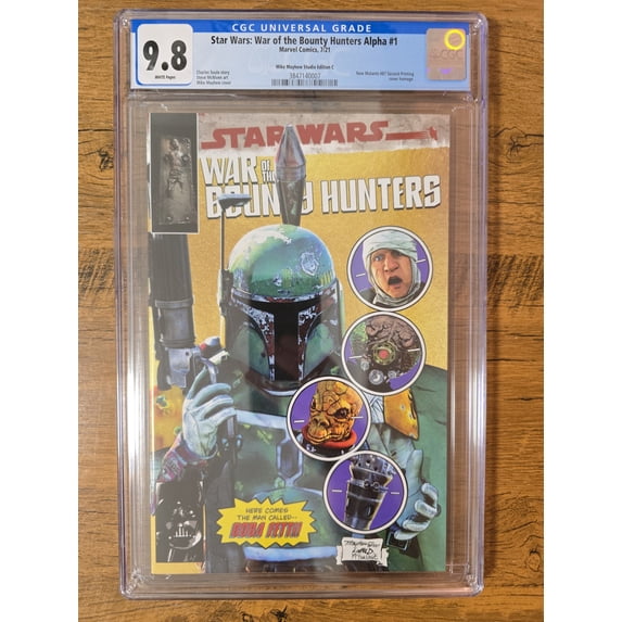 Star Wars: War of the Bounty Hunters Alpha #1 - CGC 9.8 Comic Book
