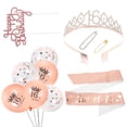 thumbnail image 4 of Miangastore Crown Balloon Set Rose Gold 1 Set 4.7x5.9x1.6in, 4 of 8