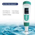 thumbnail image 2 of 5-In-1 Water Quality Test Pen Voice Model Ph Meter Tds Salinity Meter, 2 of 3
