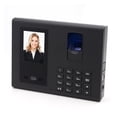 thumbnail image 2 of Attendance Machine Face  Fingerprint Password Employee Check-in Device Recognition Apparatus Punch Card Equipment FA05, 2 of 6