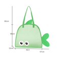 thumbnail image 2 of Large Capacity Fish Shape Mesh Beach Bag, Quick Dry Beach Tote, Swimming Gear & Towels, Multi-Color Foldable Beach Storage Bag for Outdoor Travel, 2 of 3