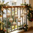 thumbnail image 4 of 6Pcs Christmas Ball Ornaments Set, 2.36 Inch Shatterproof Plastic Xmas Tree Baubles, Holiday Hanging Decor for Christmas Tree Wreath Party, 4 of 9