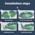 thumbnail image 4 of Football Table Interactive Tabletop Soccer Pinball, Mini Desktop Sport Board Game for Adults Kids Family, 4 of 8