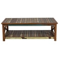 thumbnail image 5 of Solid Wood Coffee Table | Hallway Center Table | Handmade Decorative Vintage Tea Table | Large Hand Carved Living Room Table, 5 of 7