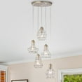 thumbnail image 2 of Hong Kong Best New Zhu Yuan Lighting Co. Aspen 5-Light Cluster Pendant Black, 2 of 5