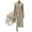 C Beige, variant on Idoravan Linen Jumpsuits Sleeveless Loose Wide Leg Jumpsuit Women Casual Solid Cotton Linen Romper Long Playsuit Zipper Short Sleeve Jumpsuit