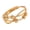 03 k c gold 6367, variant on Women's Spinner Rings for Anxieties Relief Rotating Bead Copper Rings, Adjustable Open Design Fashion Jewelry