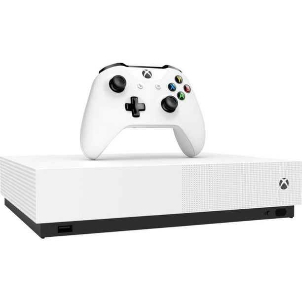 Herencia Radioactivo código Restored Microsoft Xbox One S 1TB AllDigital Edition Console with Xbox One  Wireless Controller (Refurbished) - Walmart.com