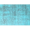 thumbnail image 1 of Ahgly Company Indoor Rectangle Oriental Light Blue Industrial Area Rugs, 2' x 3', 1 of 4