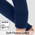 thumbnail image 5 of BeautyIn Women's Fleece Lined Leggings Winter Thermal Insulated Workout Yoga Pants with Pockets, 5 of 8