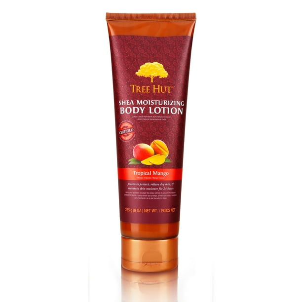 Tree Hut Shea Moisturizing Body Lotion Tropical Mango, 9oz, Ultra