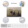 thumbnail image 2 of The Gleaners Bread By Jean-Francois Millet Prints Poster Picture Print Wall Art Poster Painting Canvas Posters Artworks Gift Room Aesthetic 08x12inch(20x30cm), 2 of 6