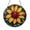 Acrylic 3.5 Inch, variant on Flower Ladybug Glass Suncatcher for Window Decor, Bright Spring Light Catcher Hanging Ornament, Nature Inspired Home Accent Gift
