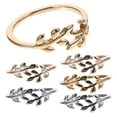 thumbnail image 1 of Miangastore 6 Pieces Adjustable Alloy Crochet Rings for Decoration with Assorted Colors, 1 of 9