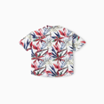 thumbnail image 5 of PatPat Family Matching Sets Floral Beach Shirt or Off Shoulder Romper with Longline Skirt, 5 of 5