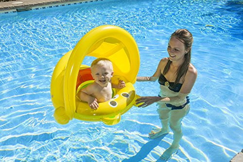 Poolmaster Swimming Pool Children Inflatable Tube Trainer Blue for sale online 