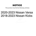 thumbnail image 2 of Genius Rear Coated Brake Drums Pair for Car Nissan Kicks Versa KG-101870, 2 of 9