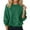 Green, variant on HNMKIU Plus Size Loose Fit Solid Color Round Neck Long Sleeve Pullover Sweater Warm Womens Cardigan Sweaters for Winter Cozy Beige,L