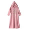 thumbnail image 6 of EnJoCho Girls Ramadan Robe Girls Abaya Dress with Hijab Kids Long Sleeve Musli𝗆 Dress Maxi Islami𝖼 Set Kids Scarf Kaftan Jilbab Prayer Outfit, 6 of 7