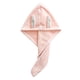 thumbnail image 2 of Fiudx Liquidación de ofertas flash Engrosamiento de terciopelo coral para aumentar la toalla de cabello seco con gorro de ducha absorbente suave, 2 of 2