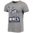thumbnail image 2 of Men's Homefield Gray Colorado School of Mines Orediggers Vintage Blaster the Burro T-Shirt, 2 of 3