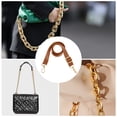 thumbnail image 5 of Unique Bargains 1 Pc Solid Color Handbag Strap for Office Light Brown Nylon Metal, 5 of 5