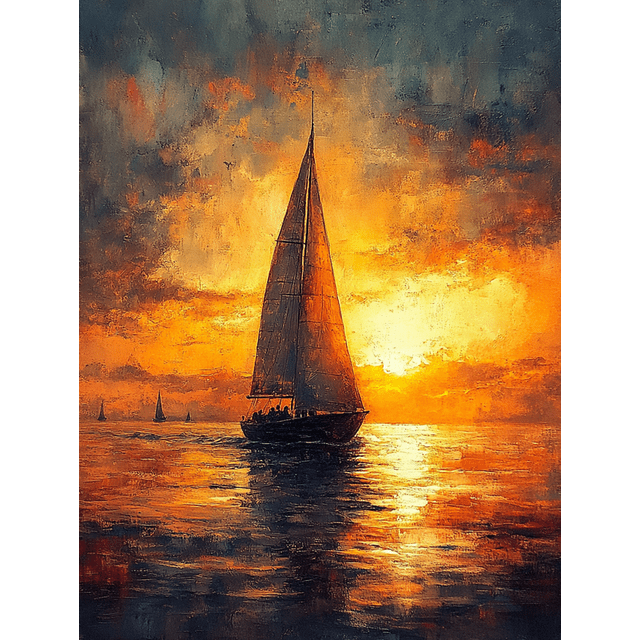 Qisvanset 12x16 Inch With Frame 2D Flat Wall Art It Is Well With My Soul Hymn Nautical Watercolor Wall Art