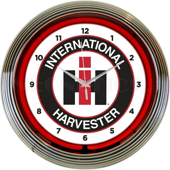LueInJoy International Harvester NEON Clock