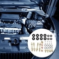 thumbnail image 1 of de pernos de arandela de cubierta de válvula de motor de bajo para automóvil para B16A2 B16A3 B17A1 Premium reemplaza profesion Negro Yotijar Cubierta de la válvula del motor, 1 of 7