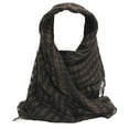 thumbnail image 1 of Scarf Unisex Lightweight Plaid Pattern Cotton Keffiyeh Scarf for Winter, 1 of 11