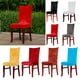 thumbnail image 3 of Cubierta Del Comedor De Jacquar Del Estiramiento Del Ajuste Universal Taburete Taburete rojo perfecl Funda para silla de comedor, 3 of 6