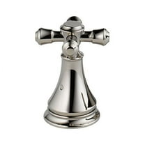 Delta H695CZ Metal Cross Handle Set - Roman Tub, Champagne Bronze
