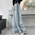 thumbnail image 5 of Wxirdiow Toddler Sweatpants Girls Sweatpants Straight Leg Joggers Baggy Sweatpants for Teen Girls Grey Size,6-7 Years, 5 of 8