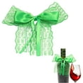 thumbnail image 3 of Gibobby St. Portabotellas decoración el Mini Patrick'S Cubiertos Decoración Sombrero Botella Sombrero de Navidad Decoración para el(Green F), 3 of 5
