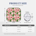 thumbnail image 3 of Naloa Watermelon Print 2-Piece Windshield Sunshade,Foldable Car Front Window Sun Shades,for Most Sedans SUV Truck-Small, 3 of 6