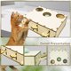 thumbnail image 3 of Juguetes para gatos, Whack A Mole, caja de madera maciza, juguetes interactivos para gatos de interior, gatito, perro, cachorro, rompecabezas para mascotas, juego divertido para atrapar rato, 3 of 5