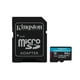thumbnail image 1 of Tarjeta de Memoria MicroSD Kingston 64GB 4K UHS-I Clase 10 para Lectura Rápida 200MB/s multicolor, 1 of 5